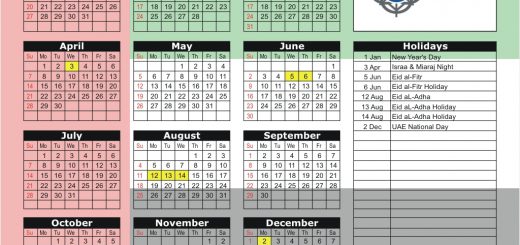 Dubai Financial Market (DFM) 2019 Holiday Calendar
